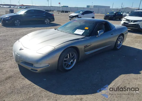 2001 Chevrolet Corvette from USA, damaged, VIN 1G1YY22G215109851